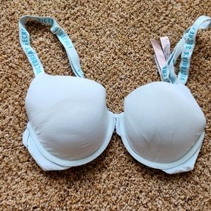 Victoria Secret Light Blue 34B Push Up Bra